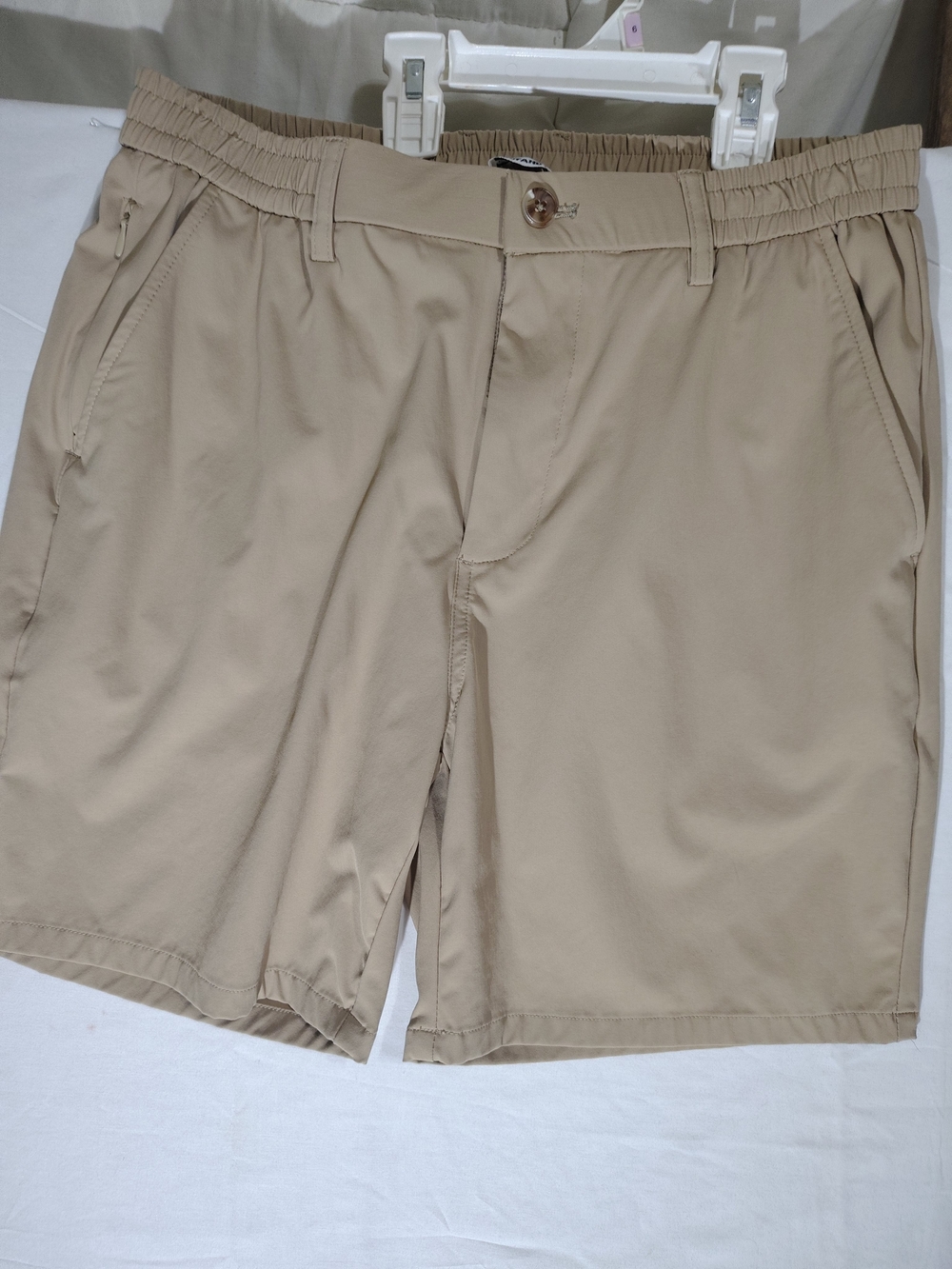 NWOT Men's Coofandy Khaki Shorts 7" Inseam